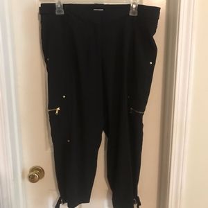 Cache Black Capri Pants